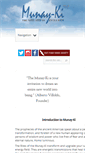 Mobile Screenshot of munay-ki.org